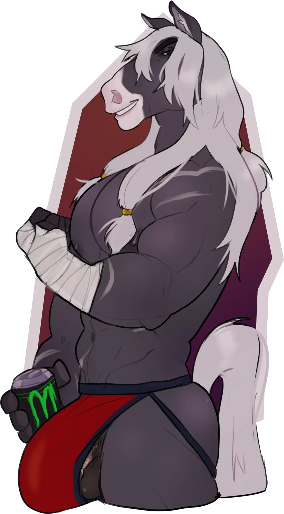 Monster Can Measure Up (art by Likanen on FA)