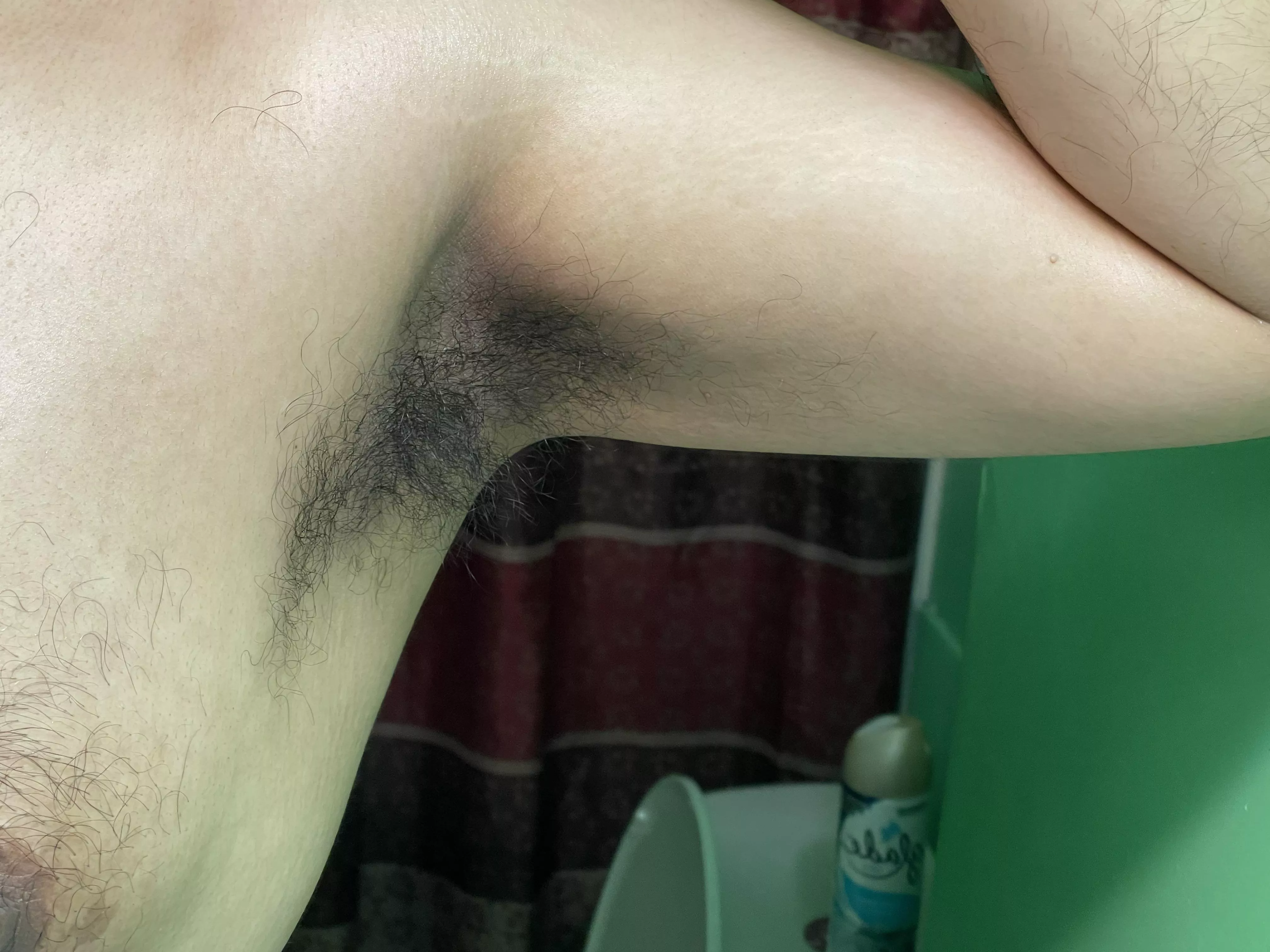 Morning workout complete. Come lick them clean