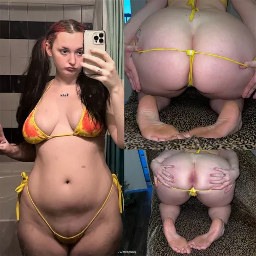 my ass and hips swallow this tiny bikini