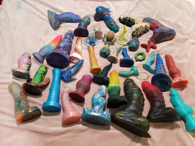 My current collection of silicone fun! NFS