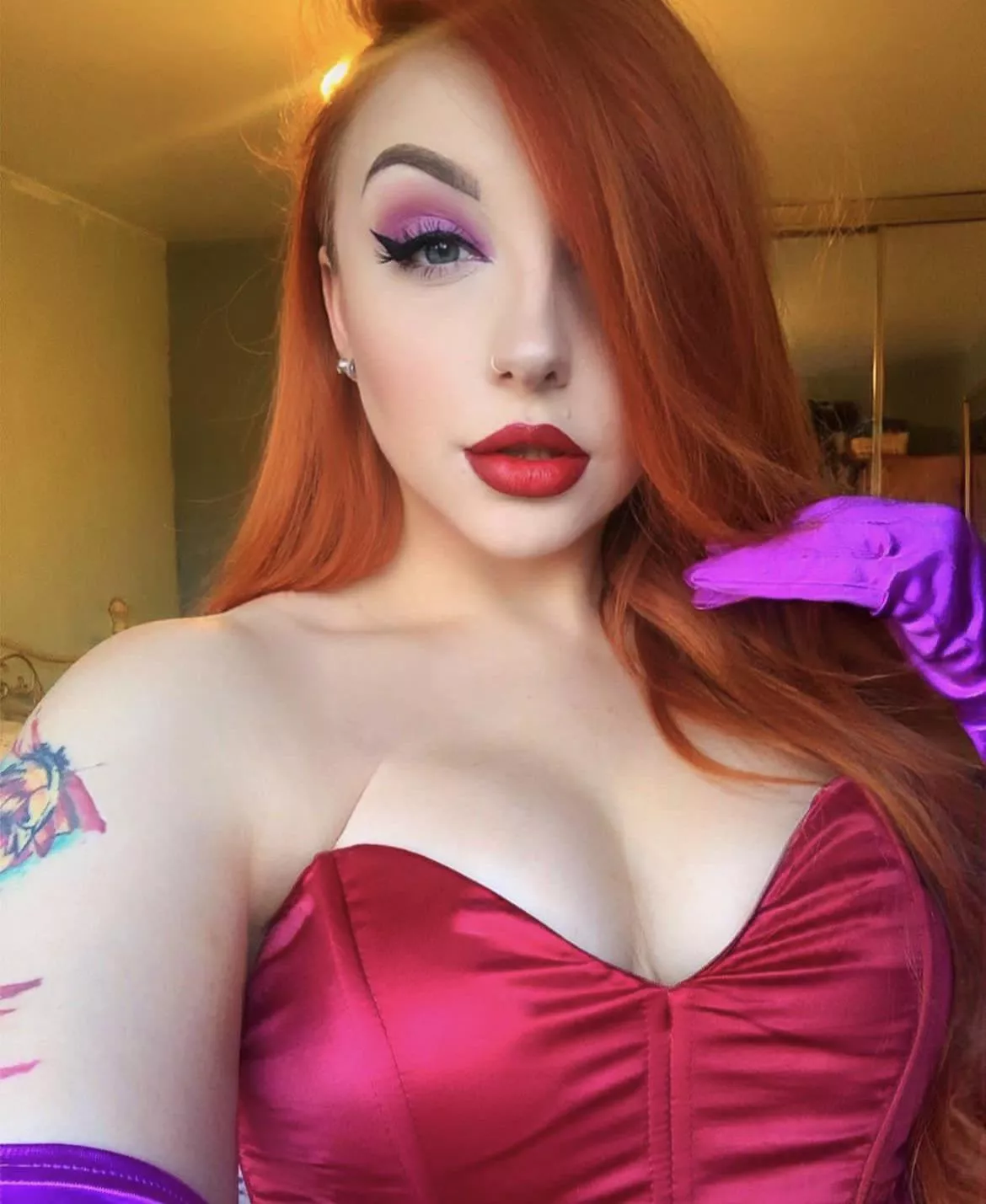 My friend u/TheMistressRach is back on Reddit. Here’s her Jessica Rabbit