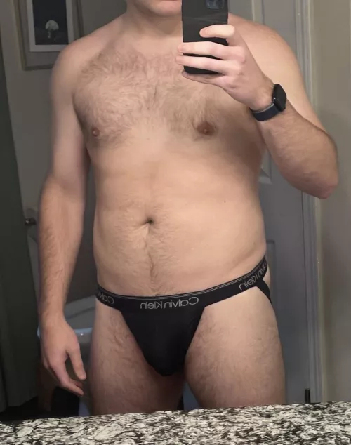 My jock has me very horny today