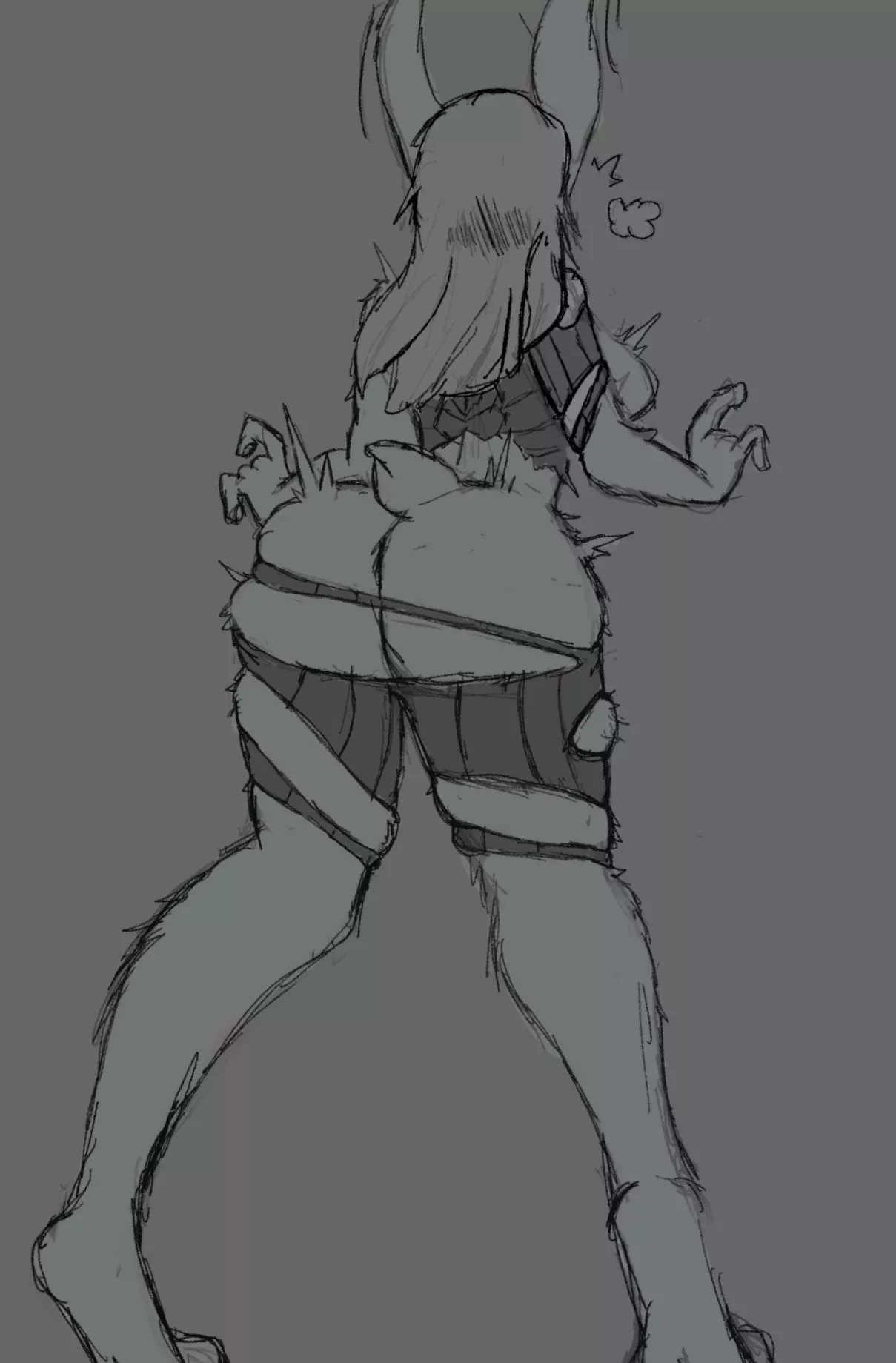 Nerf this (d.va -> anthro rabbit)