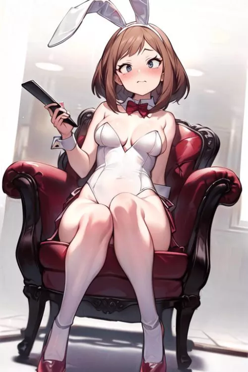 Ochaco bunny (pixai)