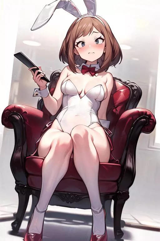 Ochaco bunny (pixai)
