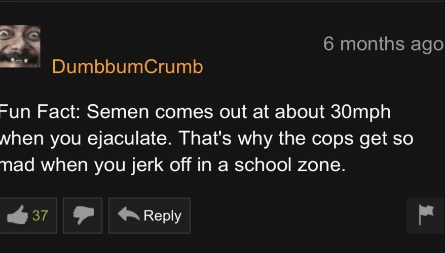 Oh, so that's why I got arrested last week!