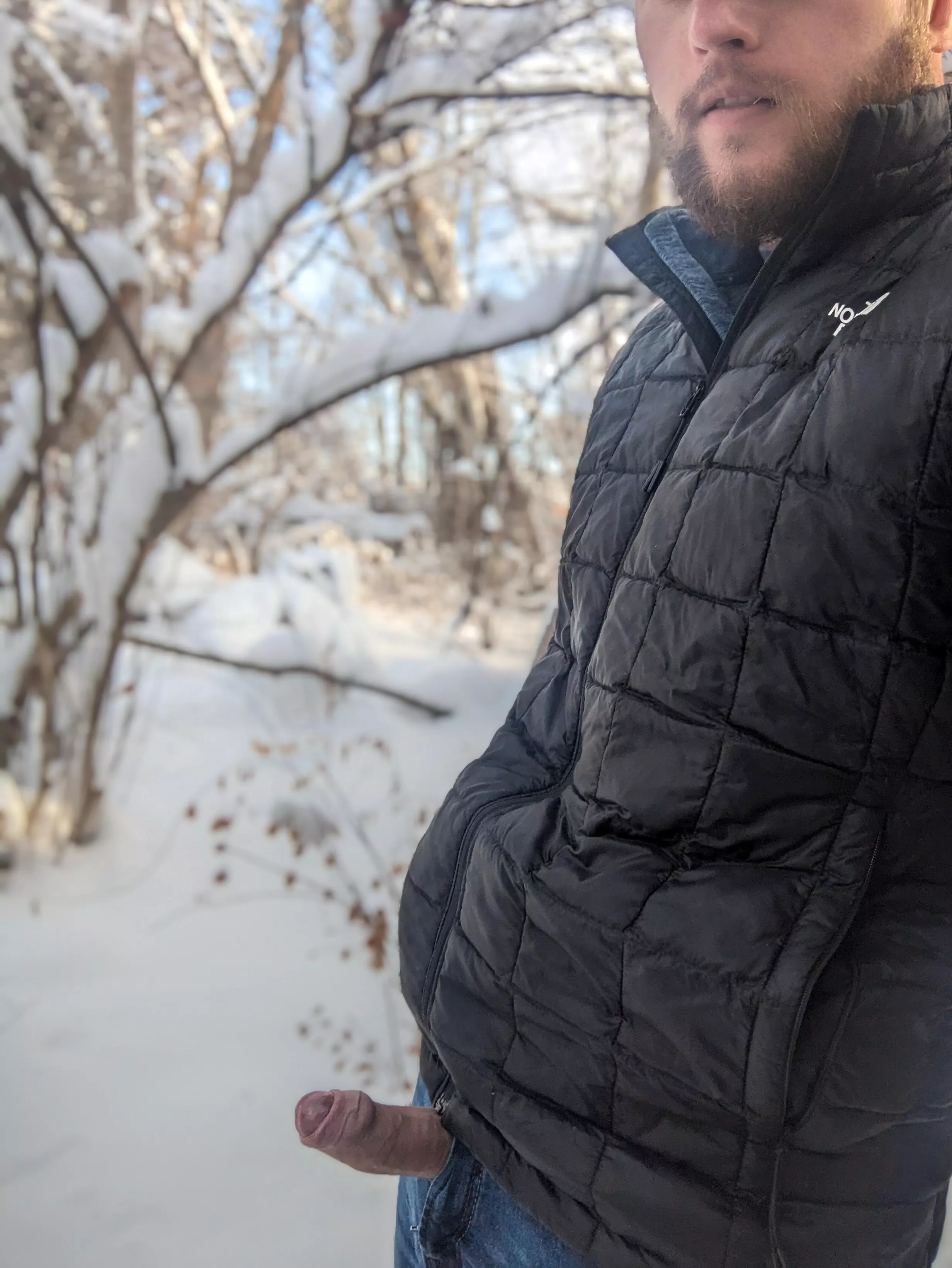 Oops, my fly was down