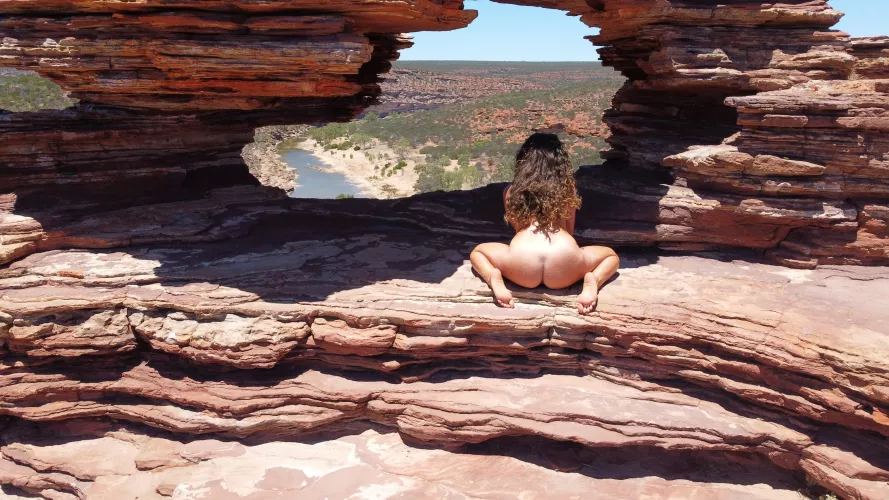 Peeking out of the window (f)