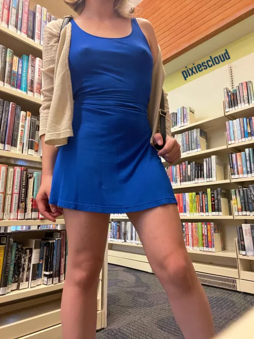 Pic from when I went full commando to the library… should I do it again?