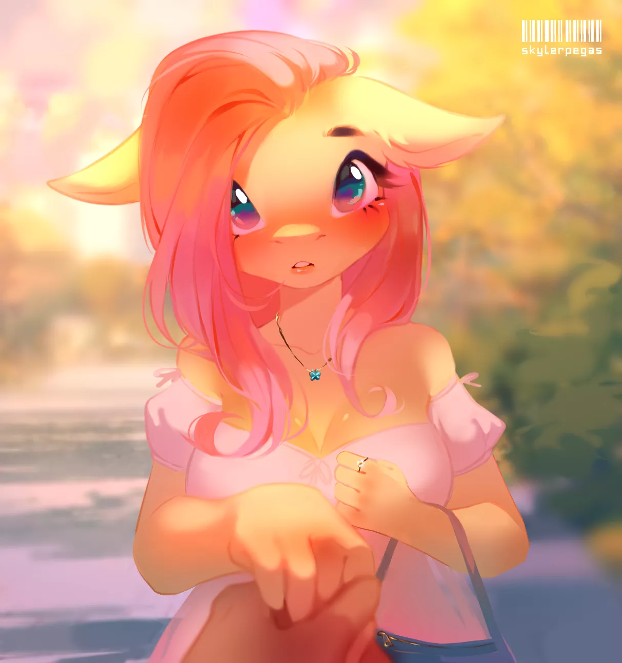 pov: you just told her that you like her ( art by me , @pegasister506 on twitter uvu)