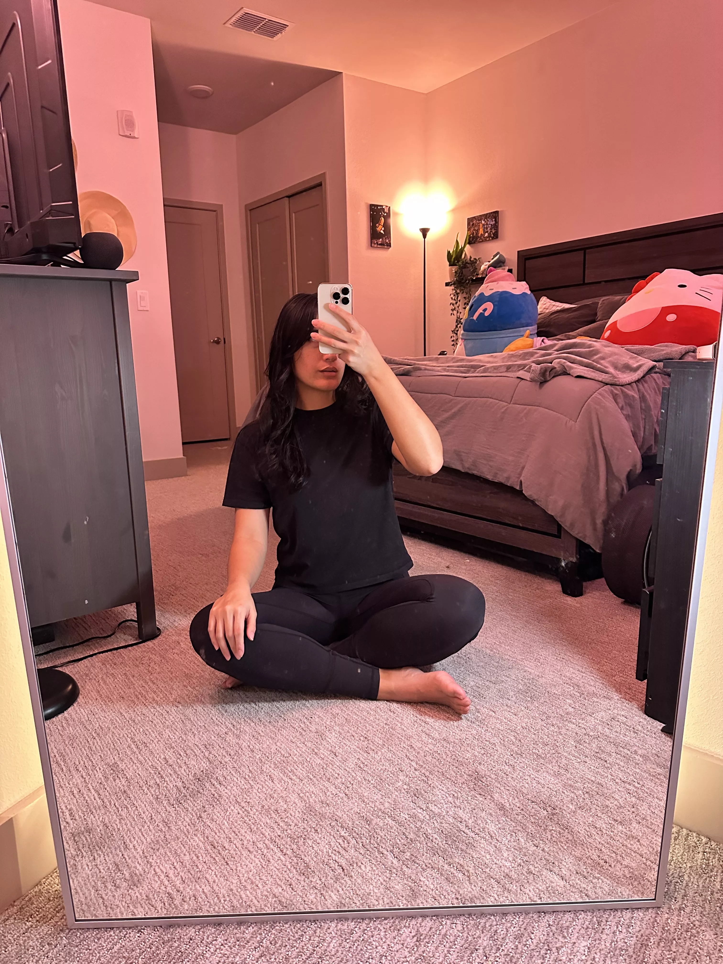 Pre-stretching sel[f]ie