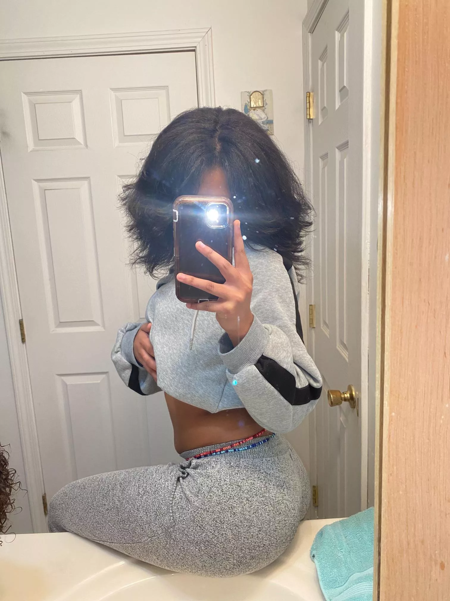 Pull my curly hair 💦😩