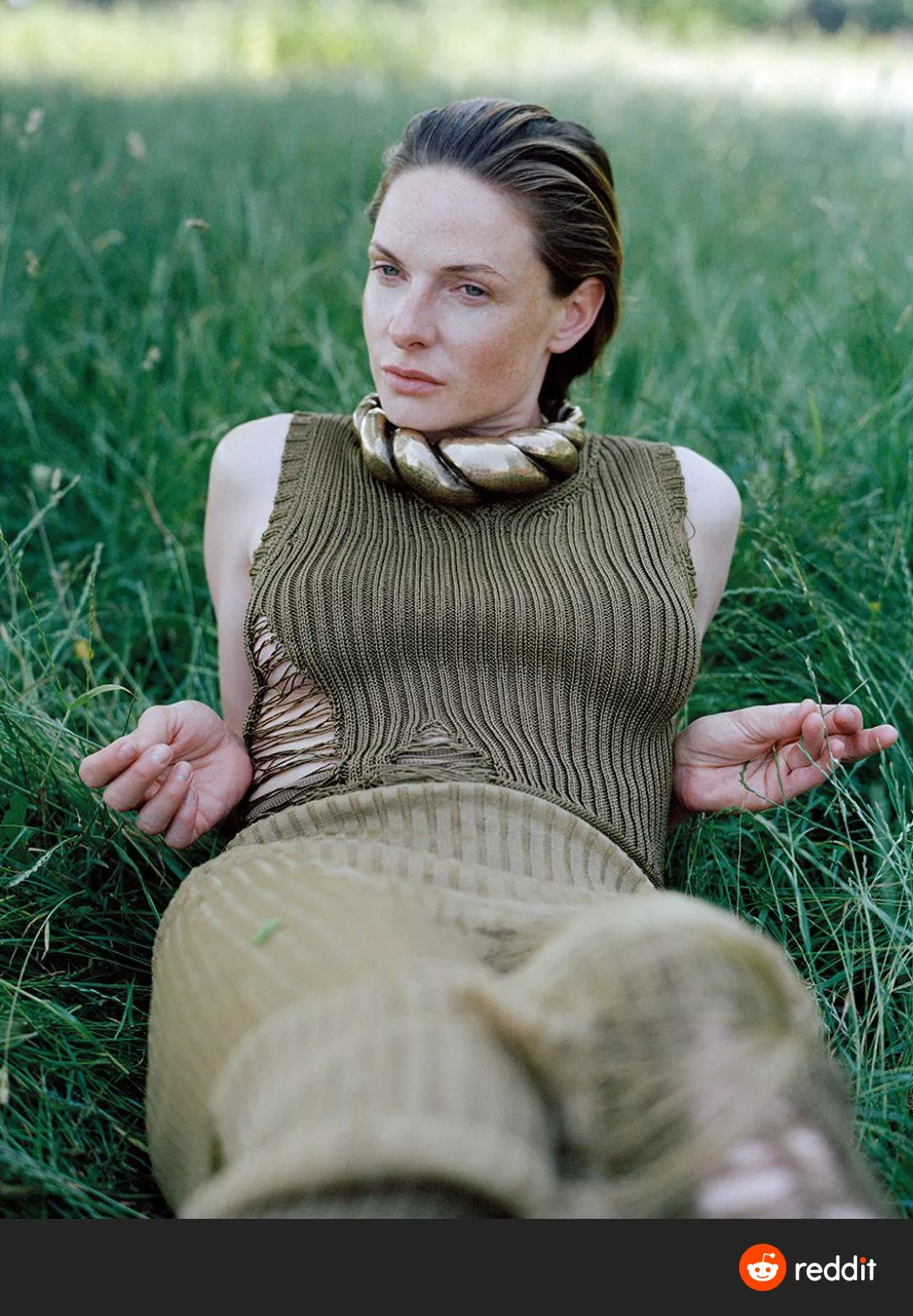 Rebecca Ferguson braless