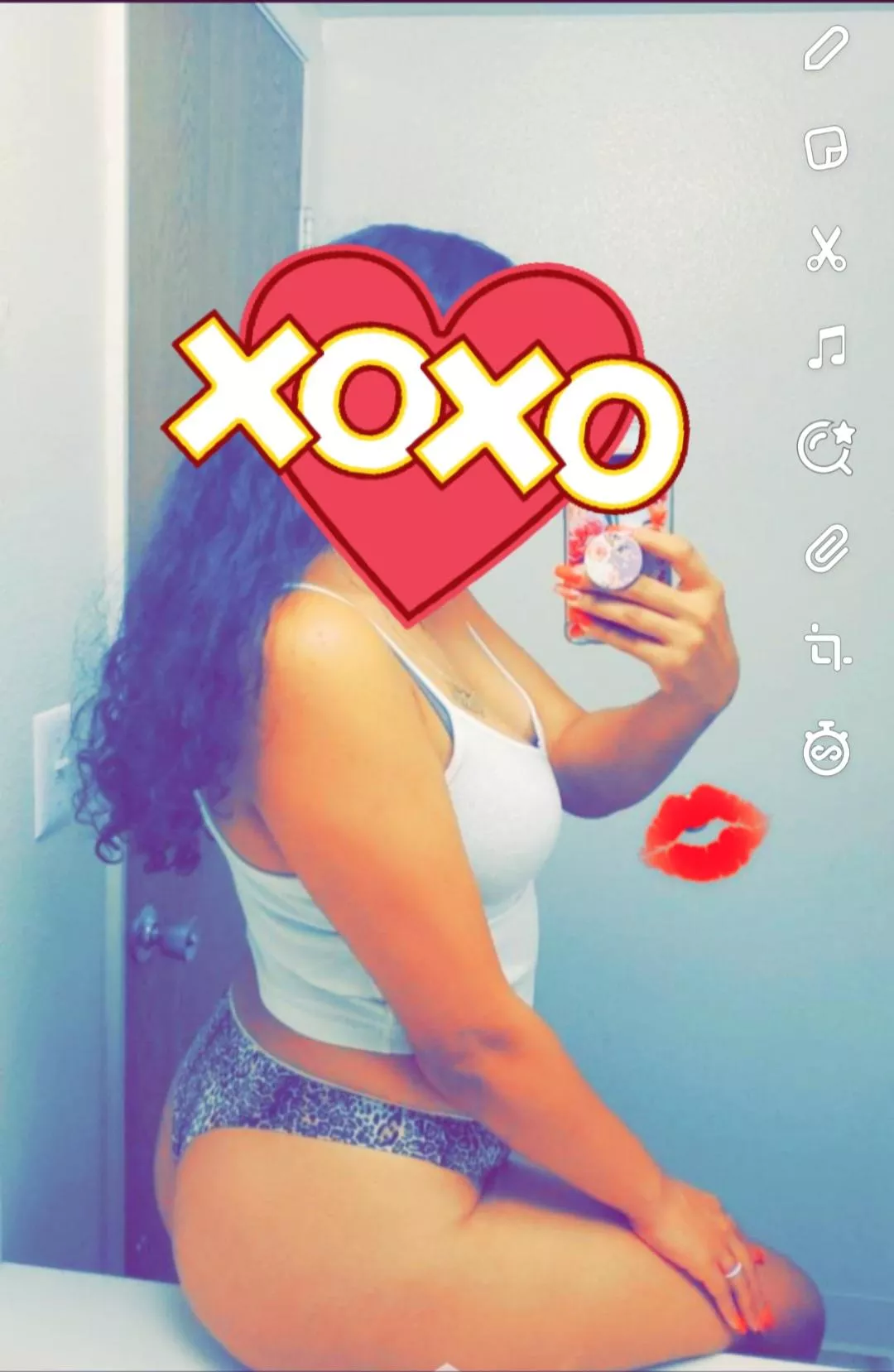 Should I send him a surprise pic to hubby and friend? Who would like it more lol😘