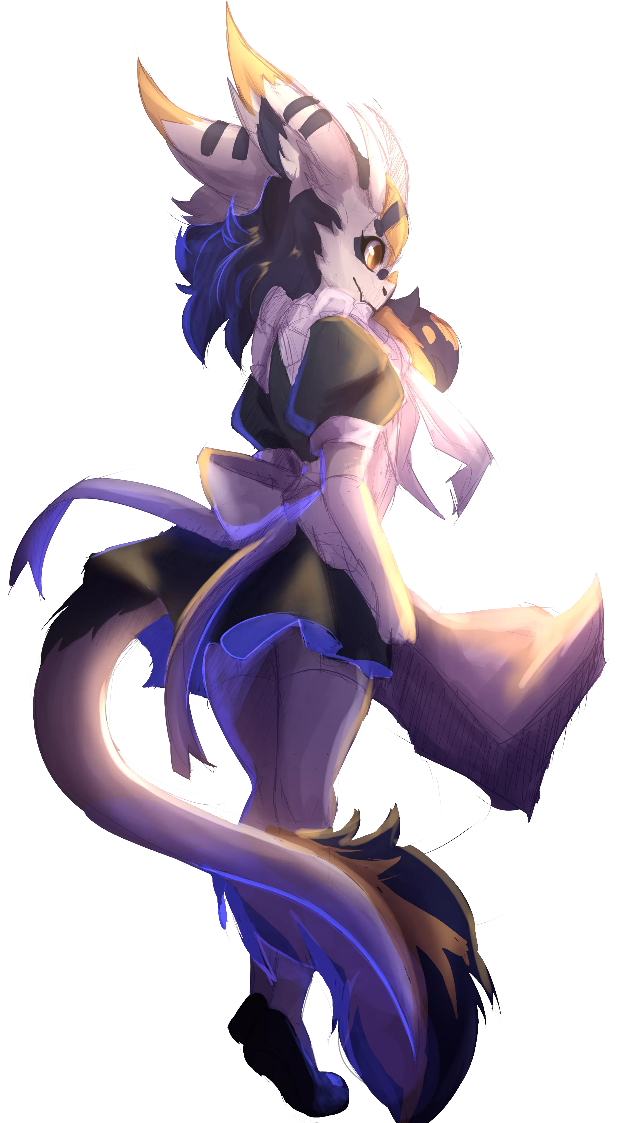 Smol derg in maid outfit [xiiio]