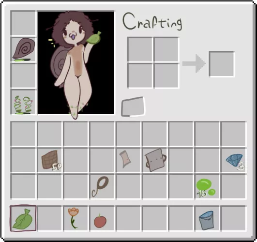 Snail in Minecraft (⁠≧⁠▽⁠≦⁠)