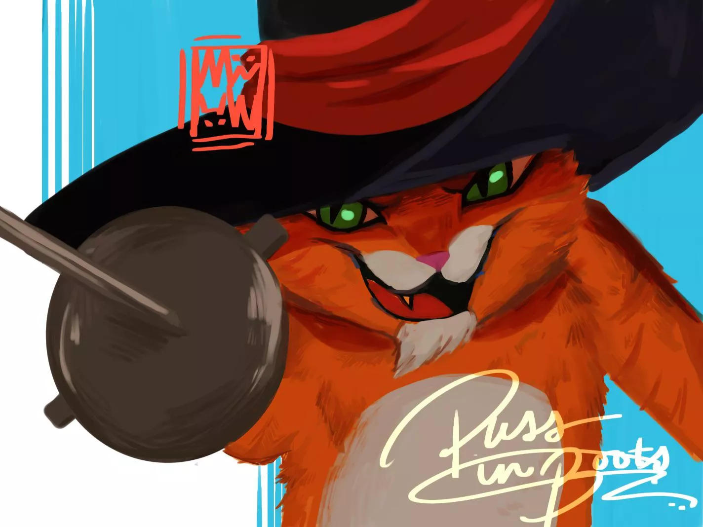 The cat in shoes… By me