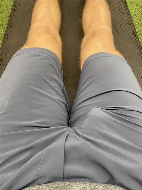 The workout got the blood flowing