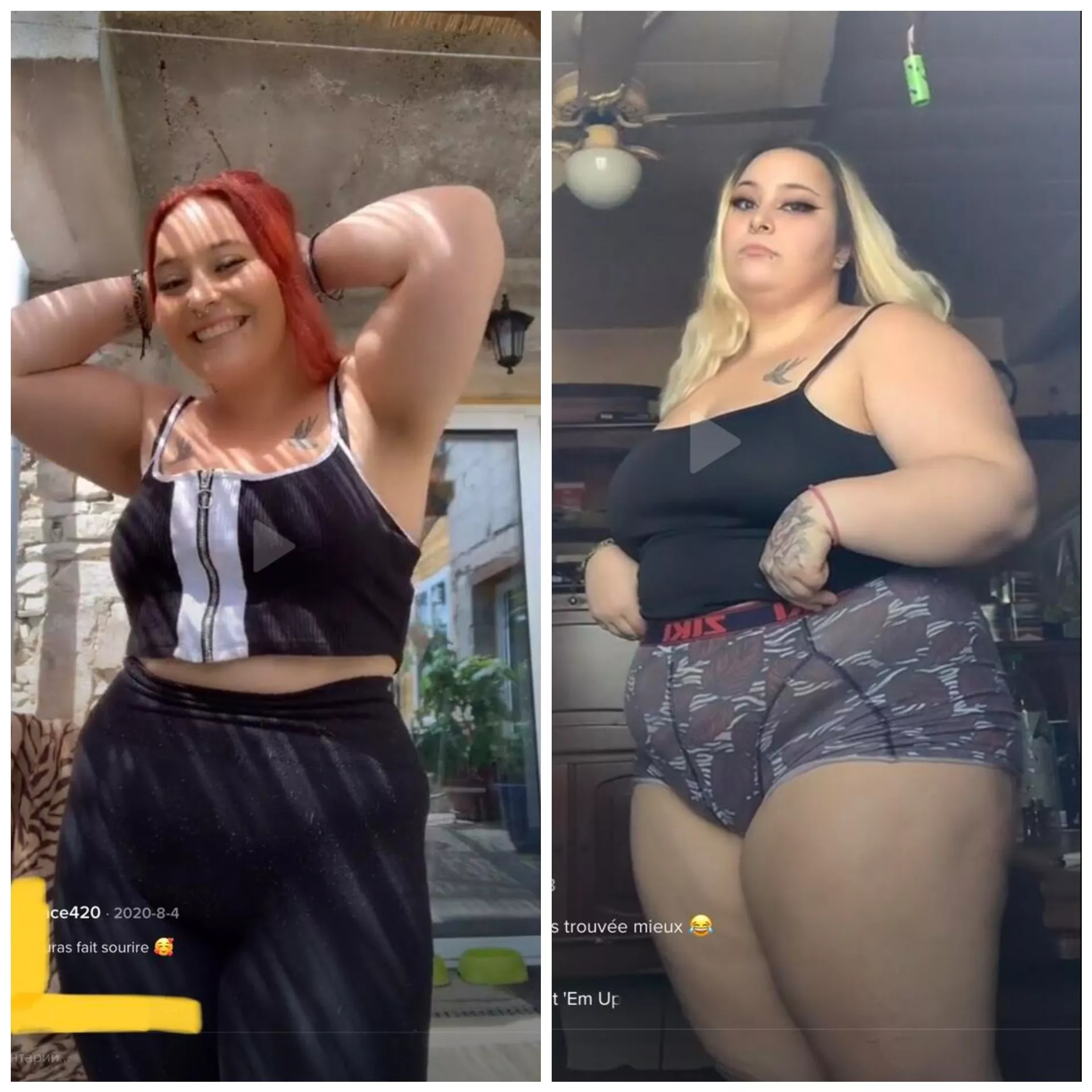 Thicc babe showing more arm