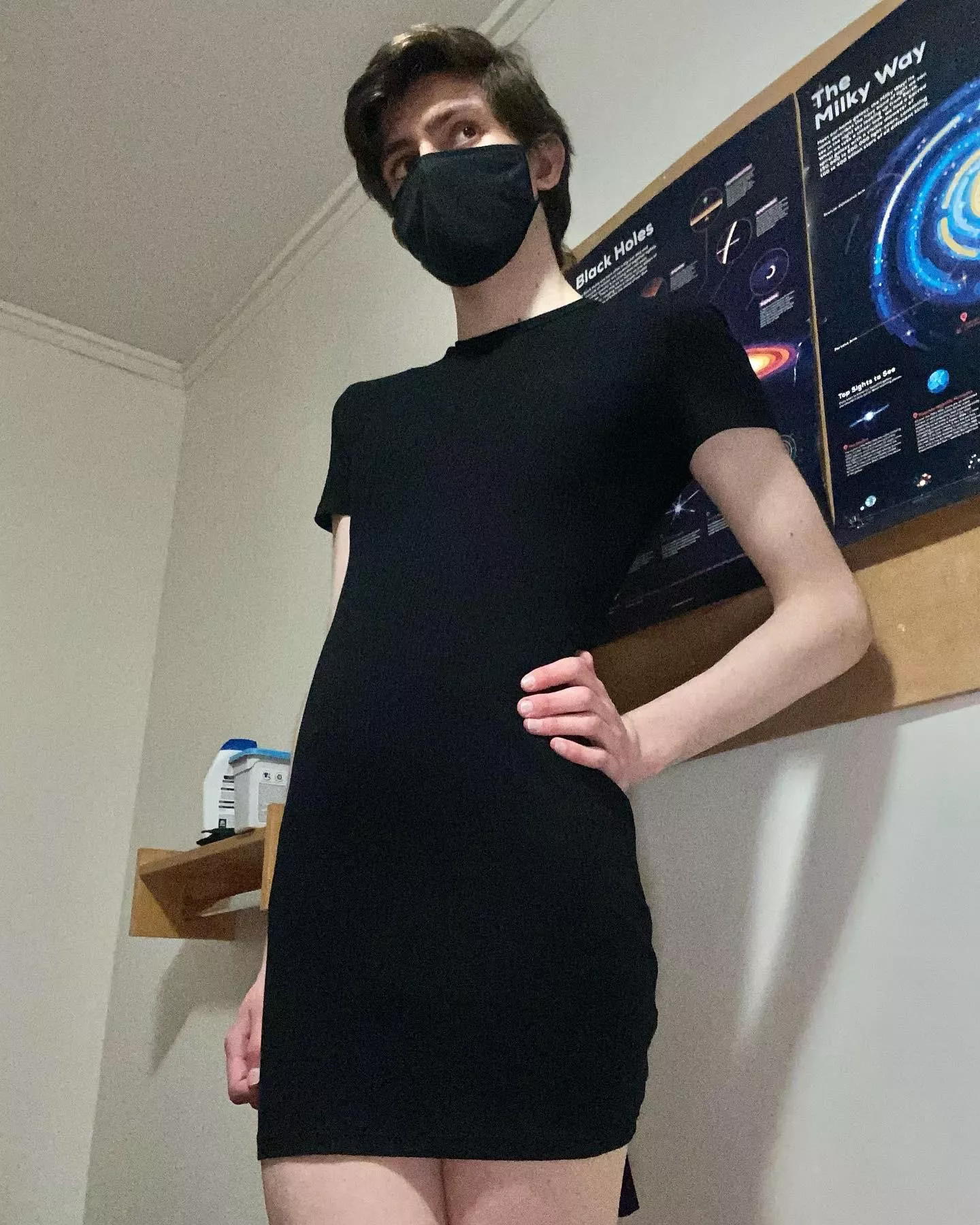 Tight dresses aren’t usually my style, but I think I made this one work :)