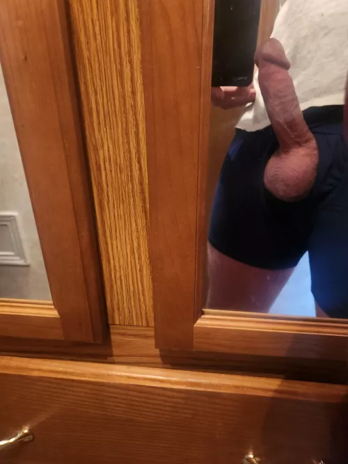 too cold to lose the boxers and tee