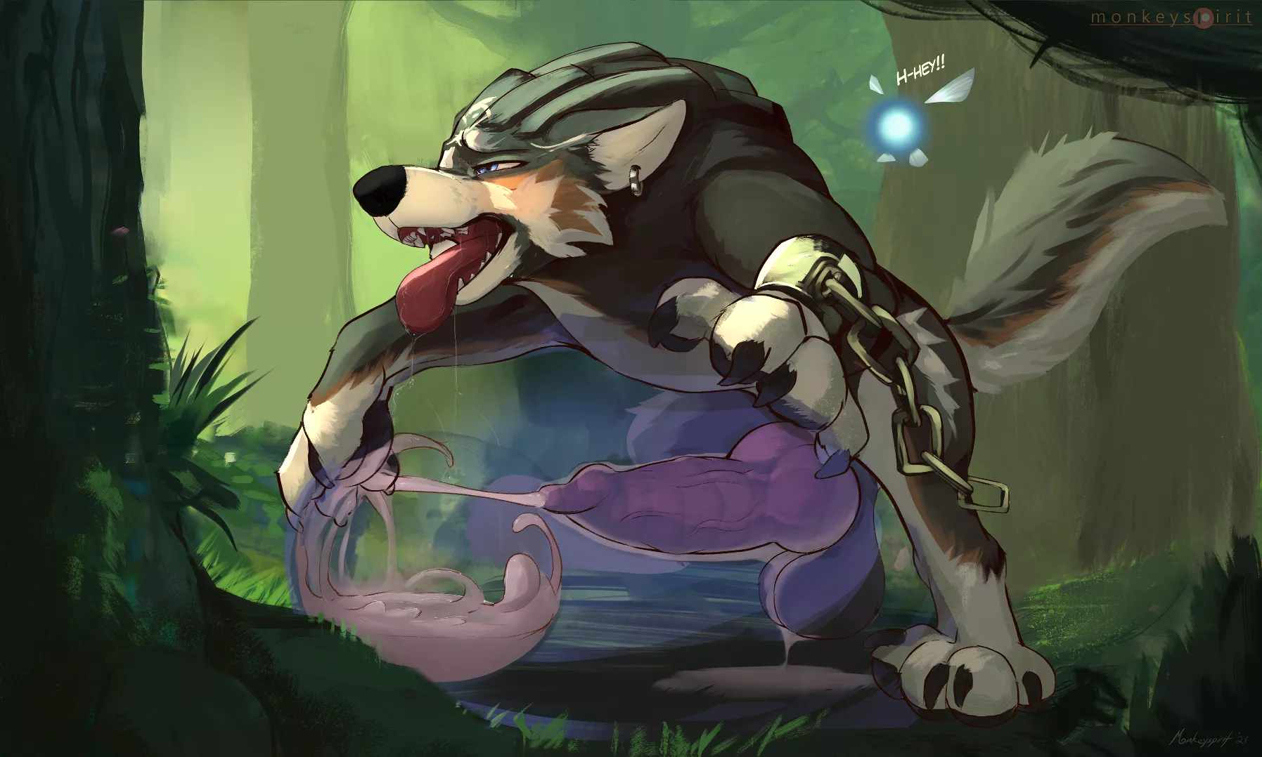 Wolf Link (Monkeyspirit)