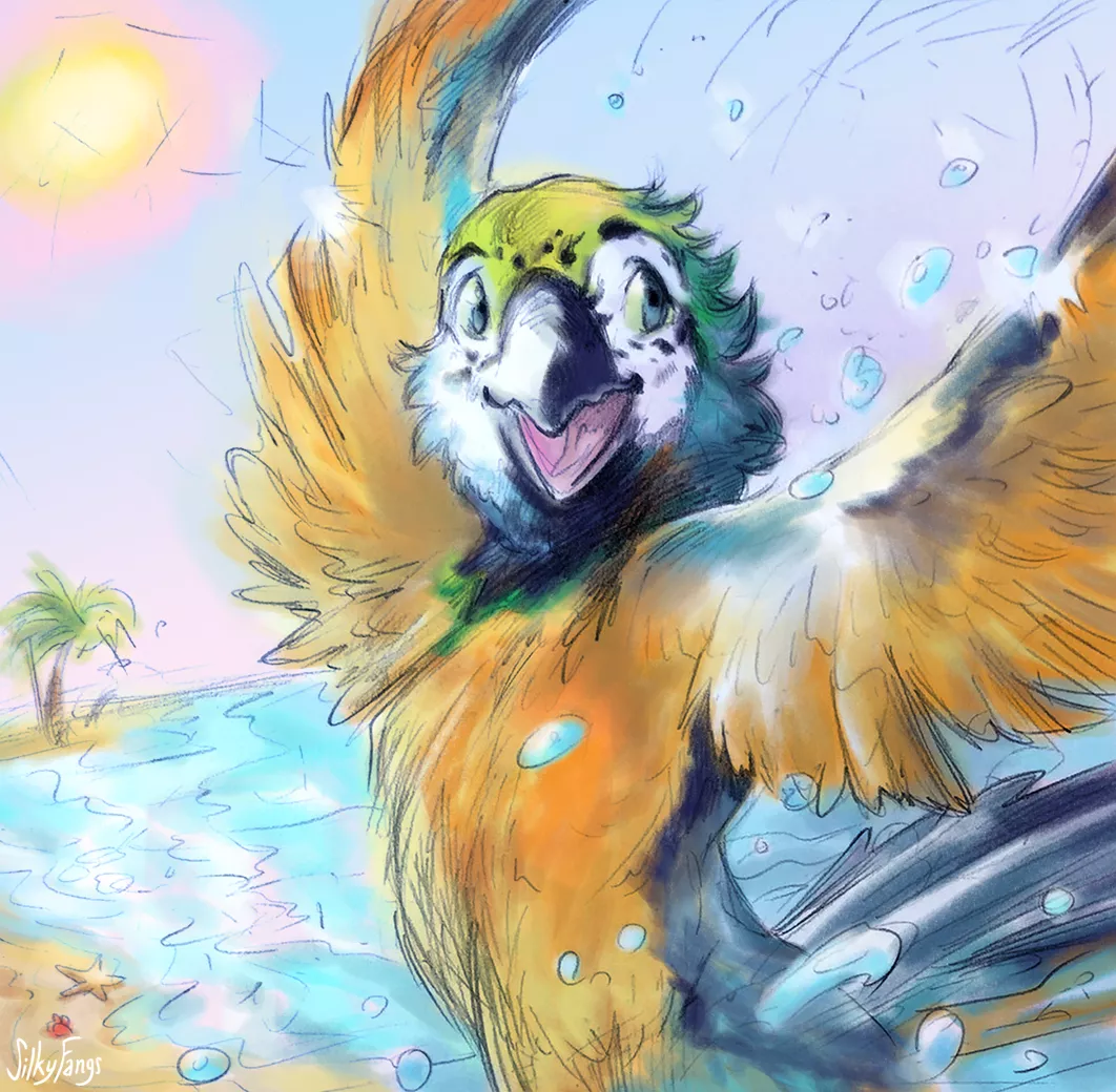 Wonderful Day (art by me)