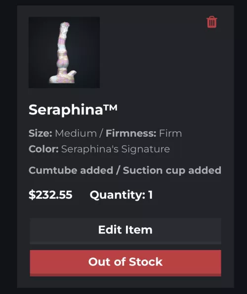 Wooo cum tube AND suction cup is now available!!!!