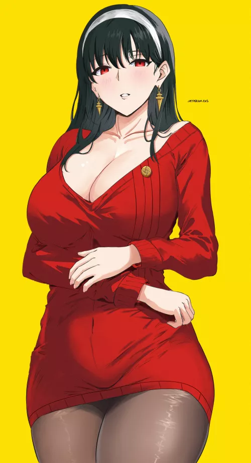 Yor in red [Spy x Family]