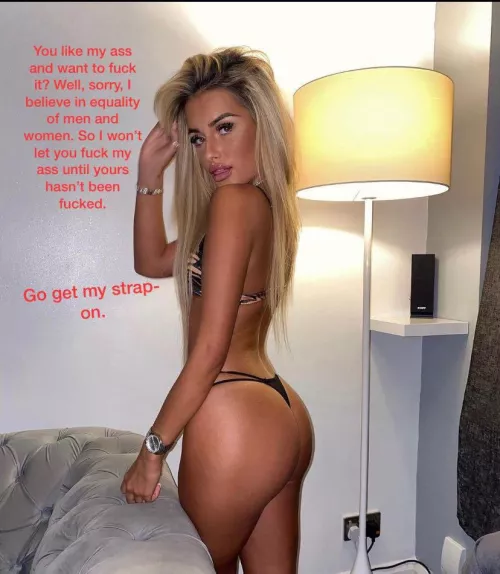 You thought you were fucking her? No way, she’s too good for that.