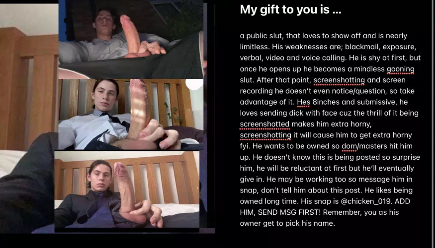 19M 8inch, snap @chicken_019, READ BEFORE ADDING