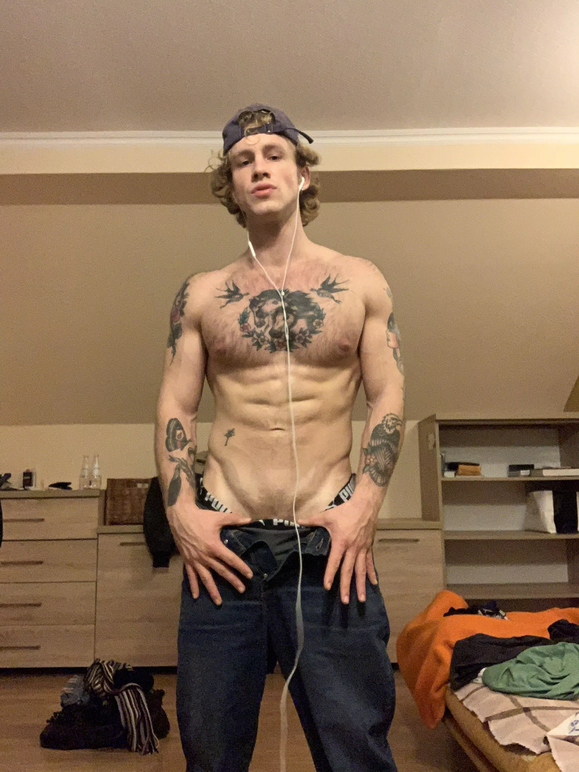 22 haven’t shaved in a while