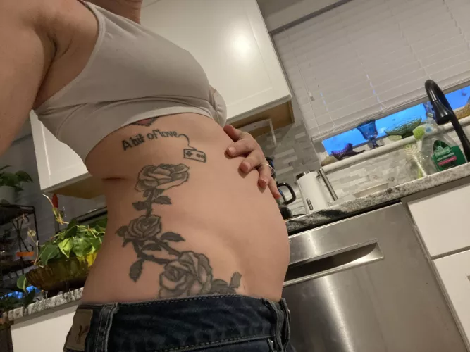 9weeks and already showing with #4