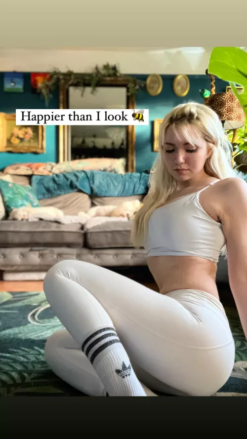 After my workout! ♥️