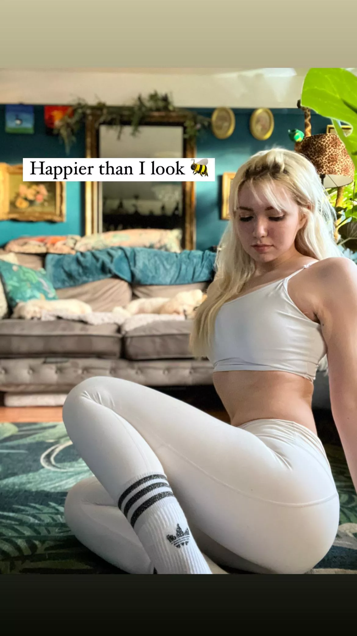 After my workout! ♥️