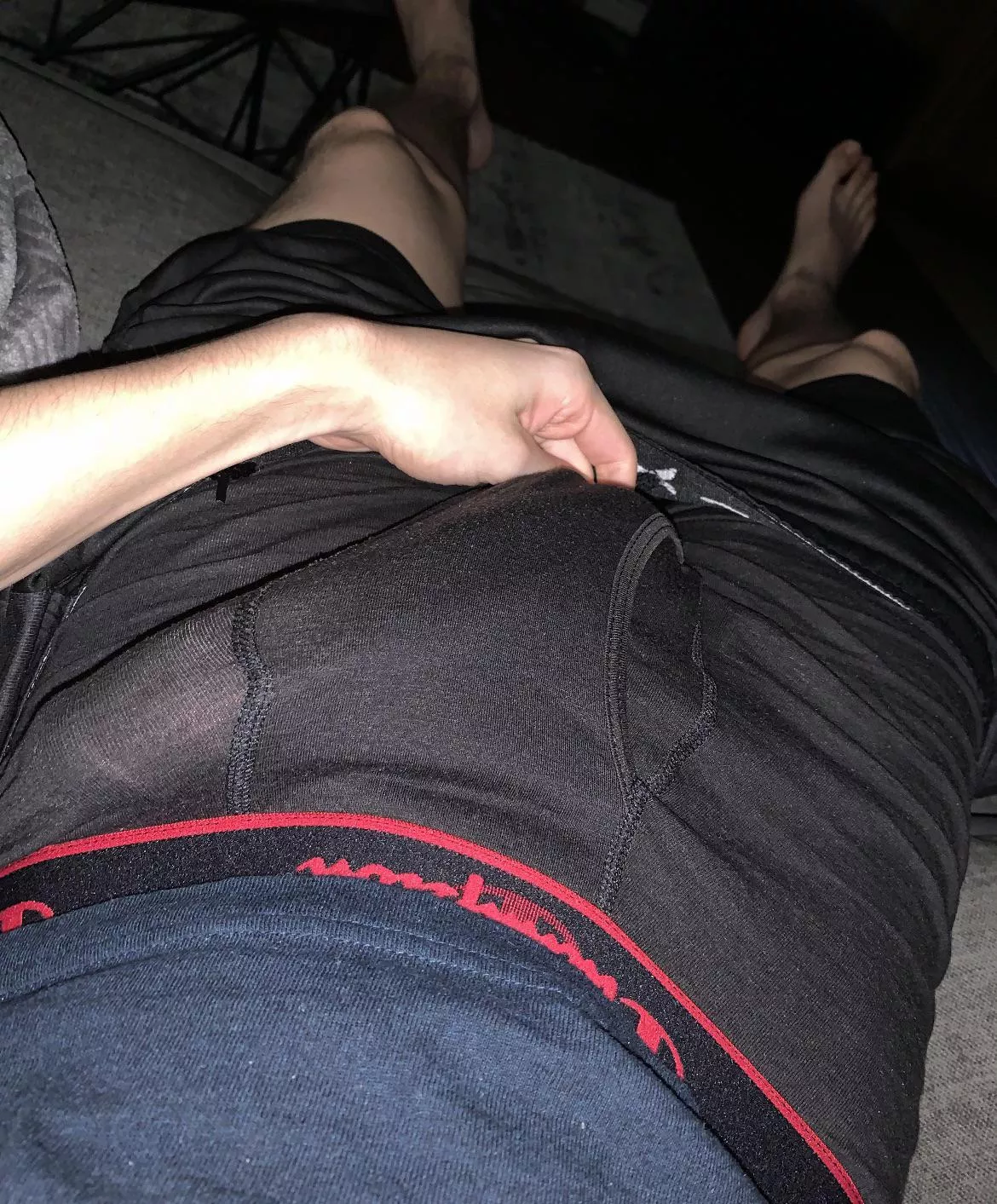 Always hard keeping this hidden away in boxers