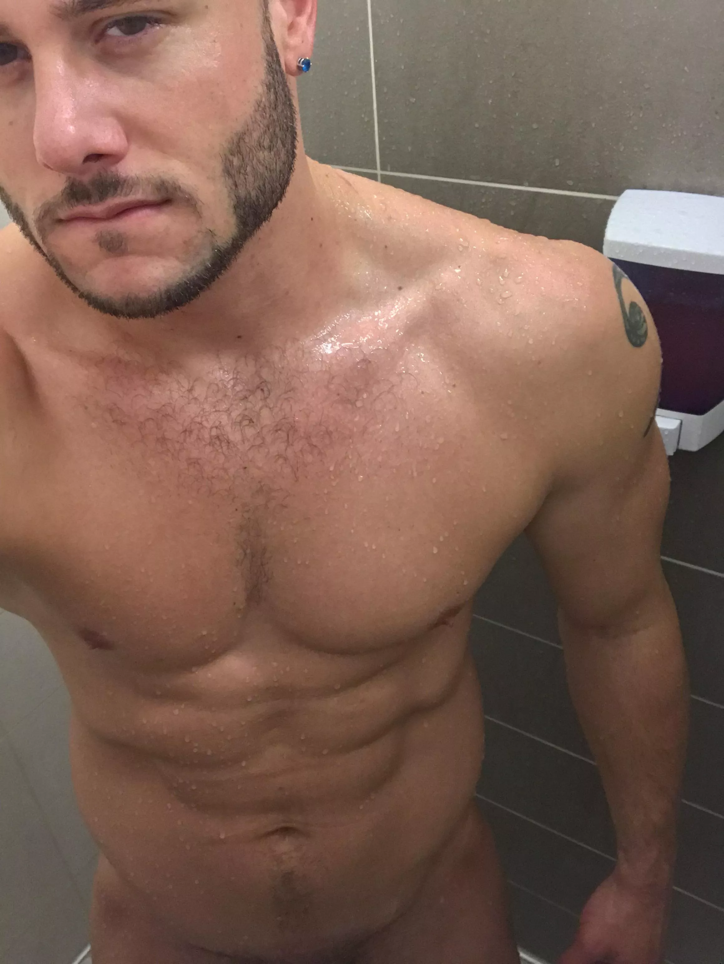 Anyone else in the locker room?