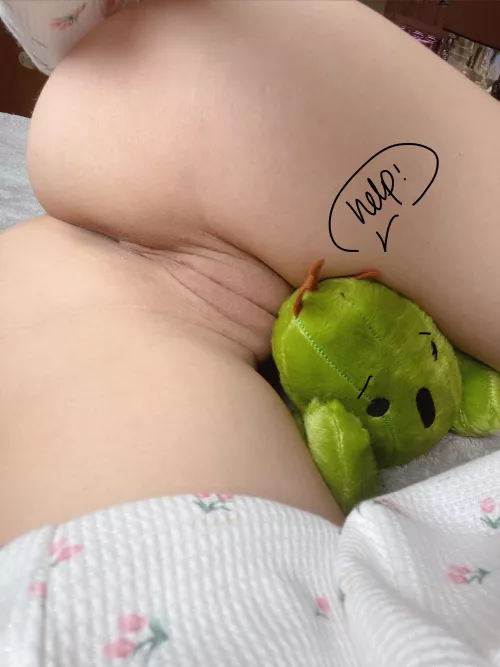 Can I replace the cactus with your cock, while I lay on top? 😊