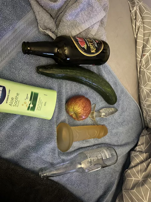 Can’t keep many proper toys so I’m improvising. Anyone think I’m weird for using any of these.