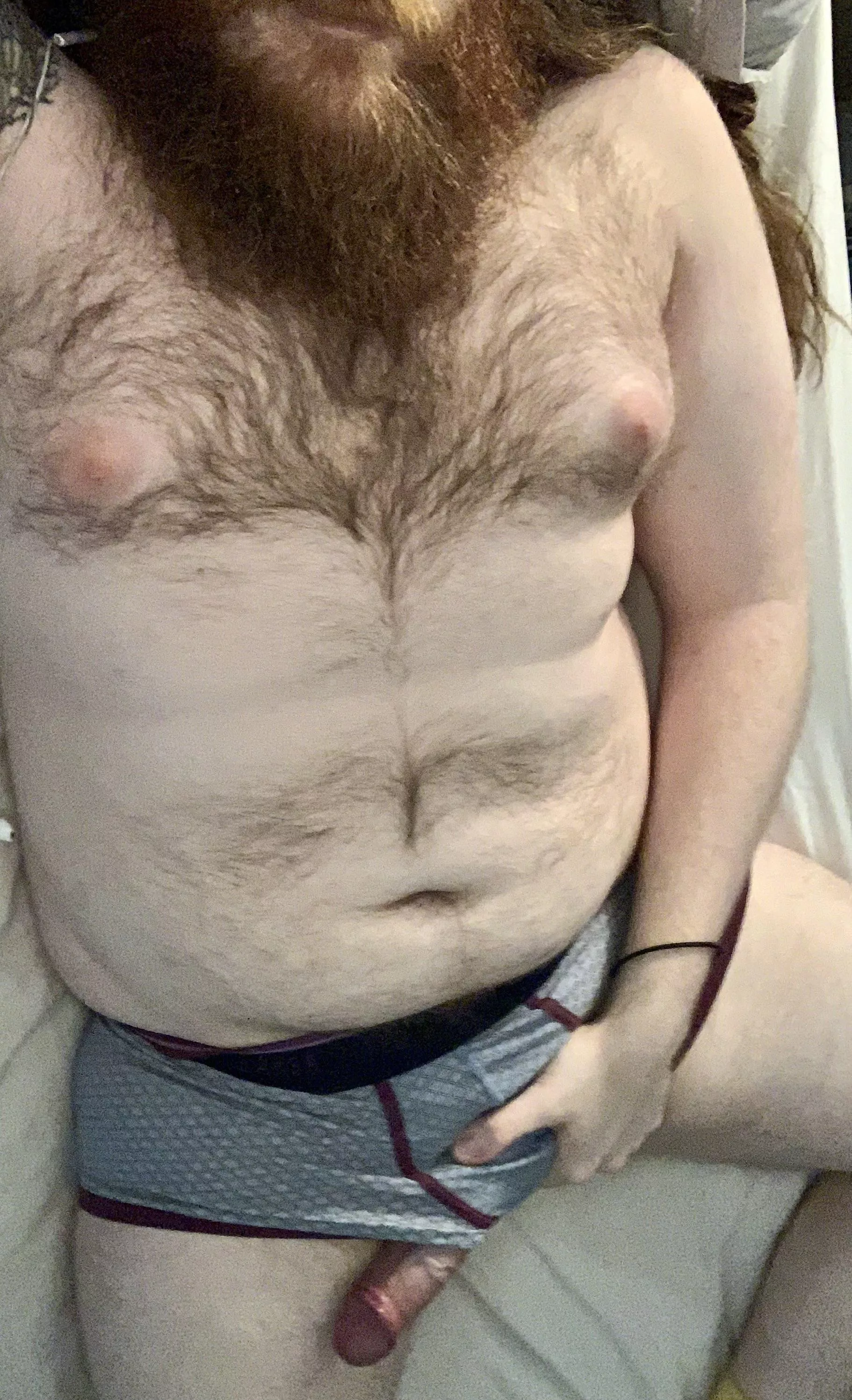 Chubby Dude + Small Underwear = Good Combo?