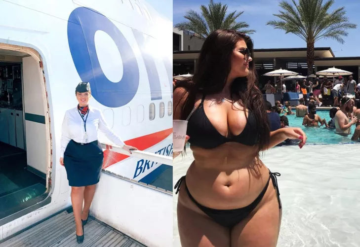 Curvy British beauty