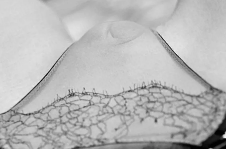 [F] 49 — Decided on a sexy sheer piece today. It’s not every day I dress up for work! 🫦