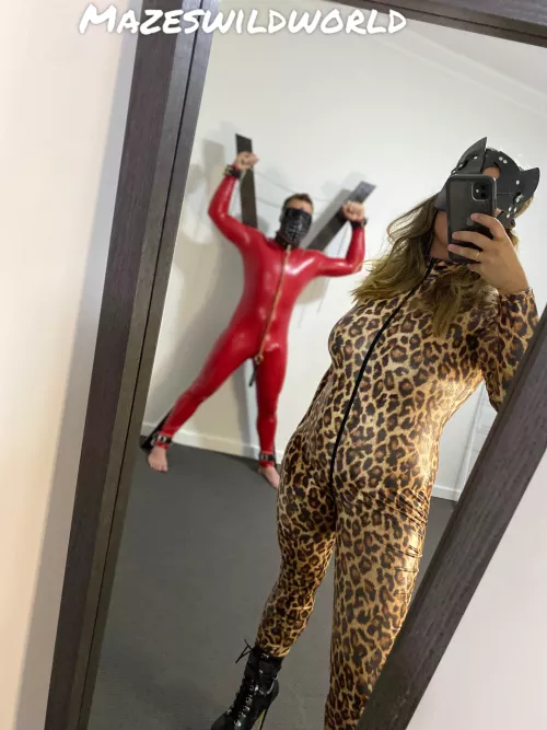 [F] Should I just leave him there to sweat out what’s going to happen, or show him what it’s really like to be dominated?!