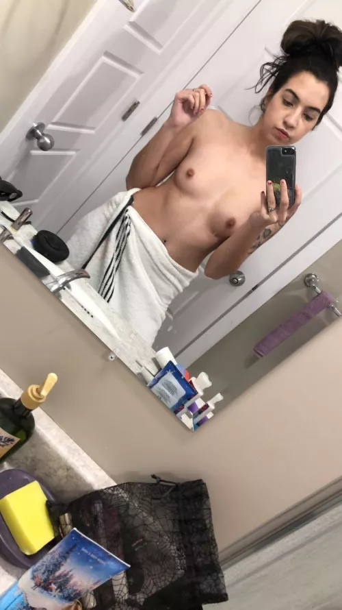 Fresh out of the shower