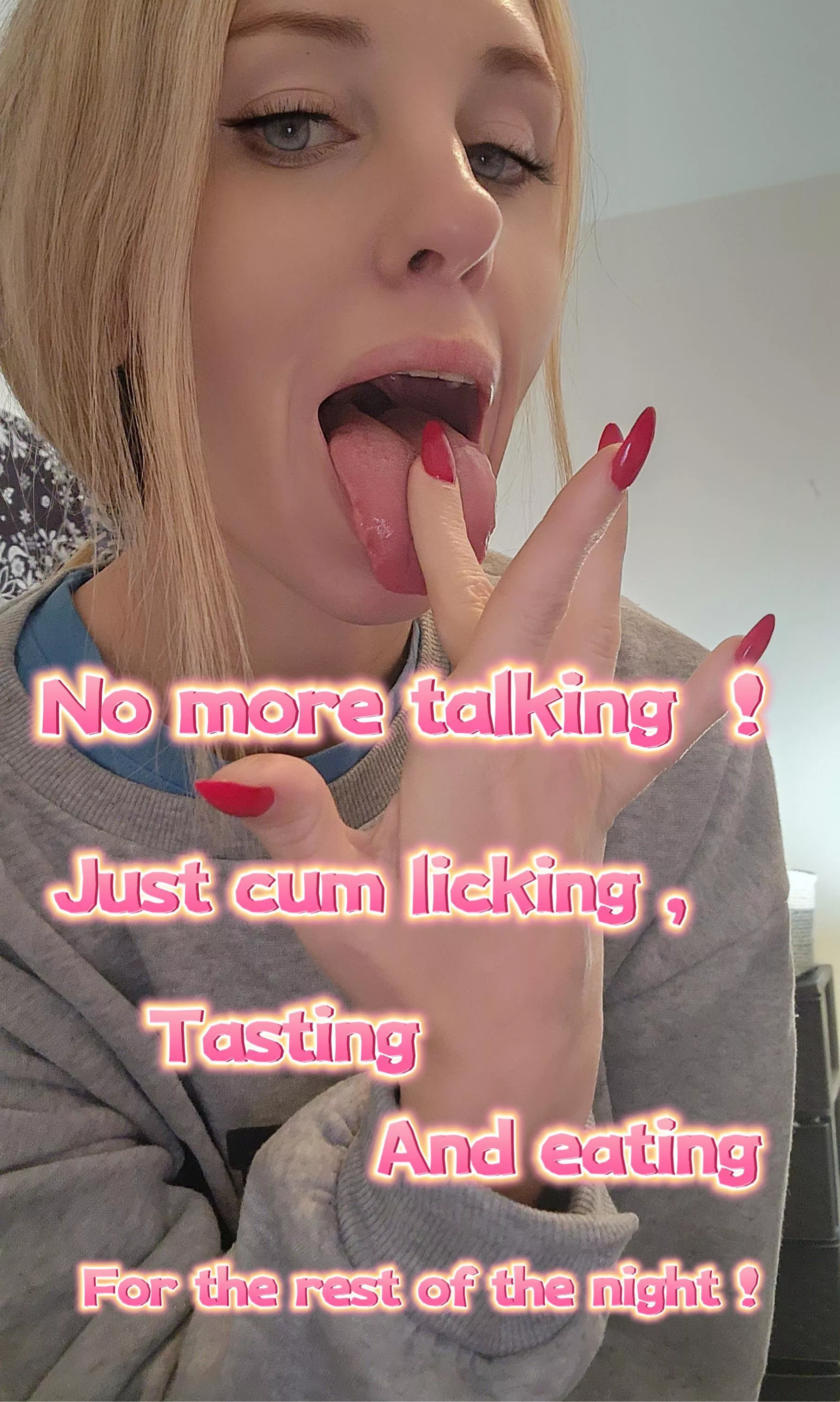 Get to slurping cum eaters! 🍽️