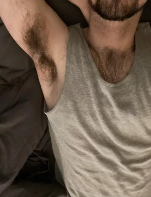 Good morning from me and my hairy pits