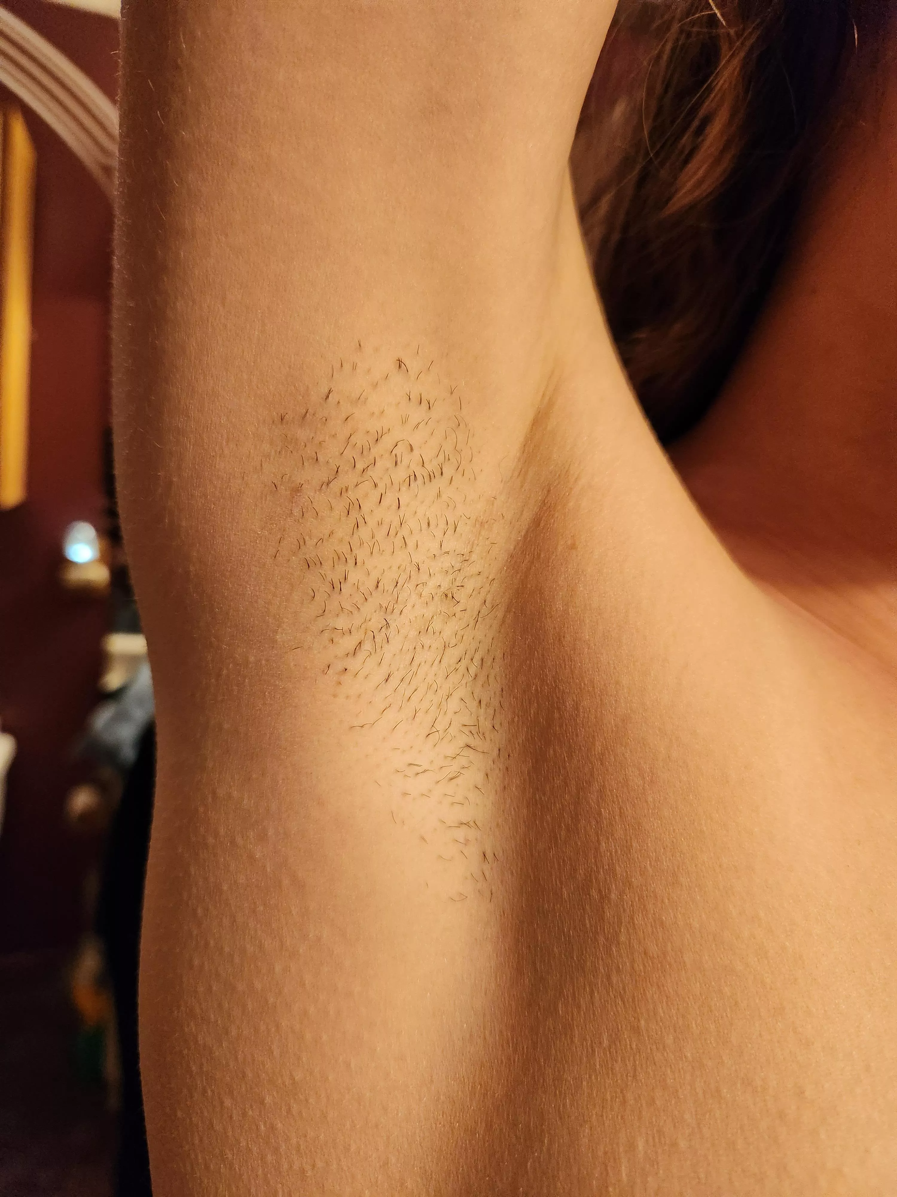 Goose bumps before my shower and after 8 hours of mechanic work