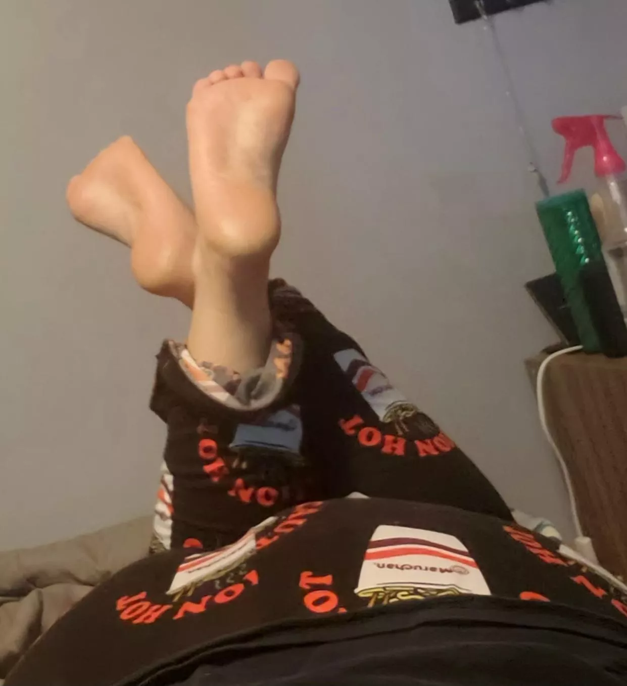 hanging out before laundry!