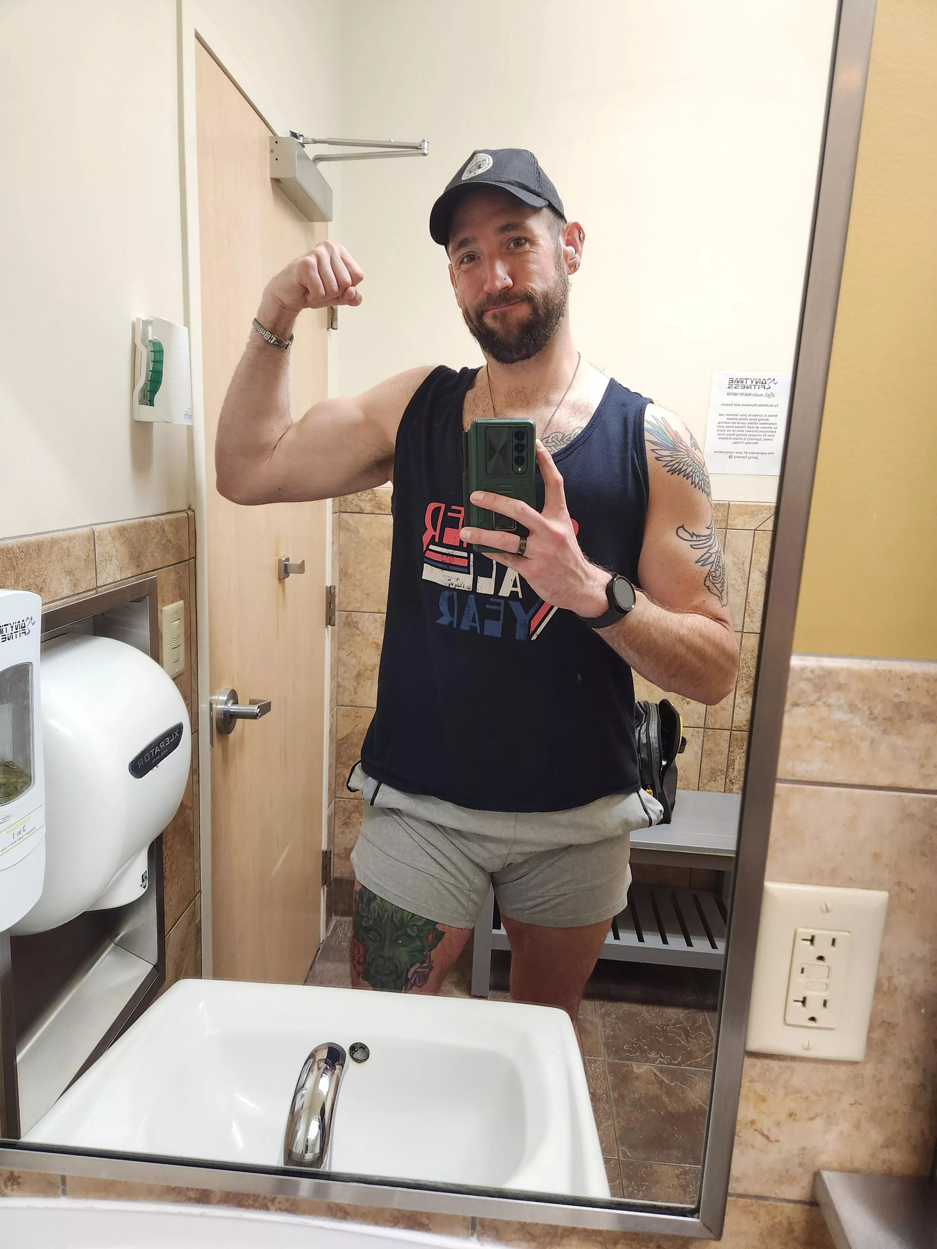 Hey! Don't forget to take care of ya self today! Move! Eat! Drink water! Look in a mirror and say 