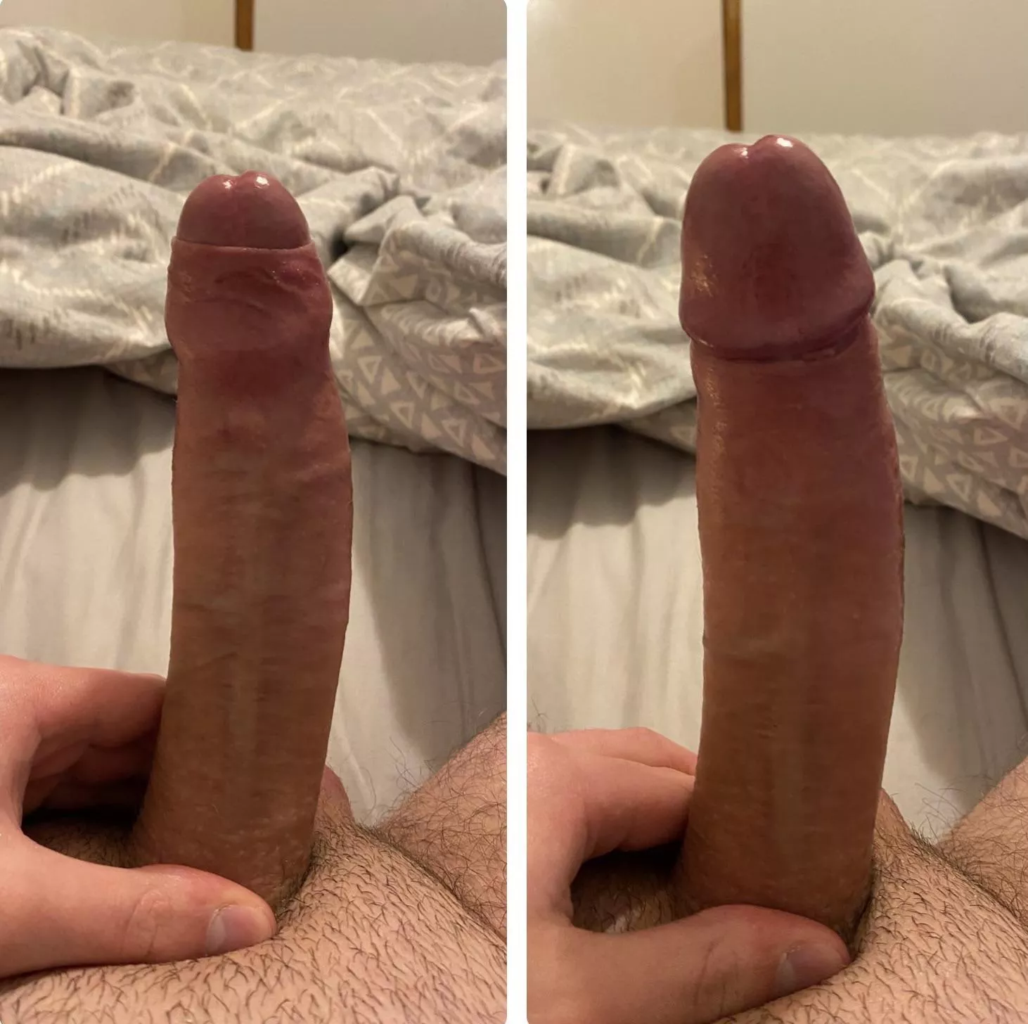 How’s my uncut British cock?